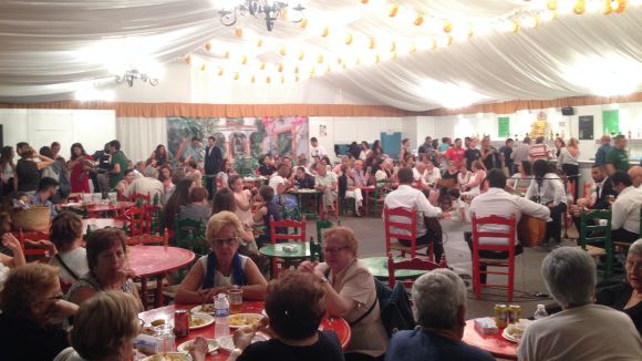 El CPA estrena ubicació per a la caseta de Festa Major, però manté l'esperit festiu intacte