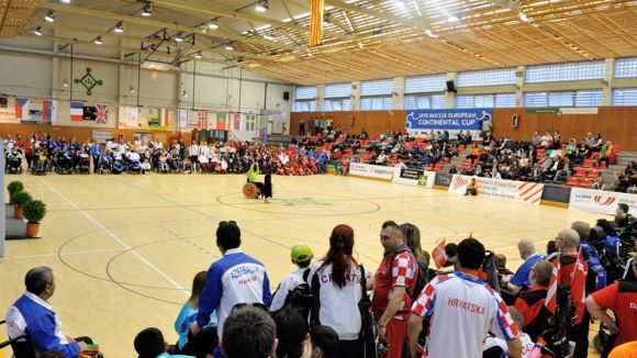 La inauguració de l'Europeu de boccia dóna el tret de sortida al campionat