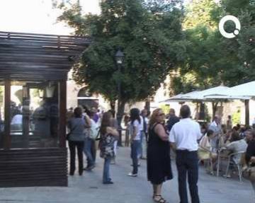 Xavier Vendrell:' Ens agradaria que la instal·lació d'aquesta pantalla sigui un precedent de cara a altres esdeveniments'