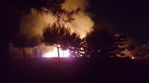 Un atropellament, tres detencions i un incendi a Can Mates, balanç de la Nit de Sant Joan a Sant Cugat