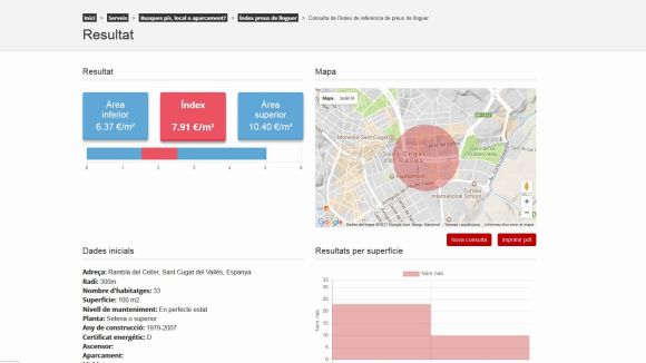 Entra en funcionament l'índex de referència de preus de lloguer