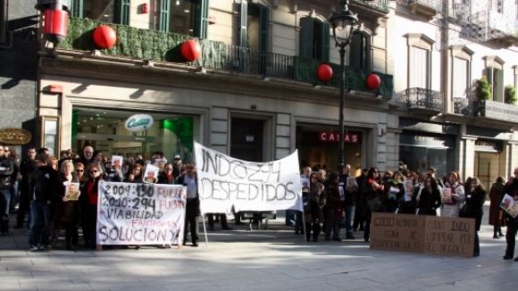 Alt: La justícia insta la direcció i treballadors d'Indo a negociar una rebaixa de sous