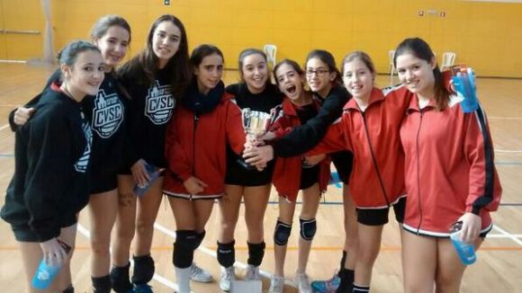 La base del Volei Sant Cugat segueix creixent a nivell internacional