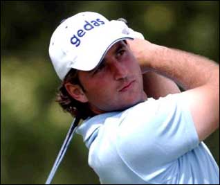 El golfista Ivó Giner, 54è del Peugeot Tour