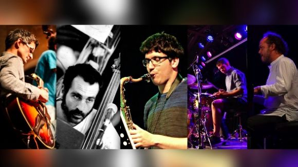 Accent santcugatenc en el concert de 'Jazzenviu Sessions Quintet' avui al Cafè Auditori