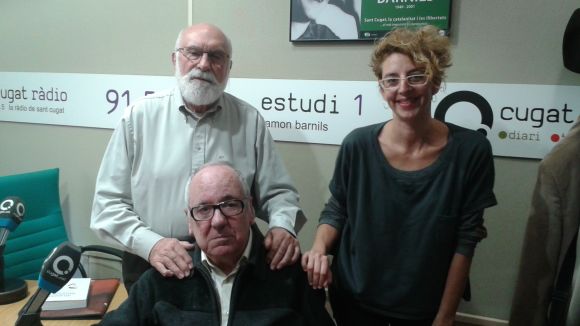 El poeta Feliu Formosa visita el 'Molta Comèdia'
