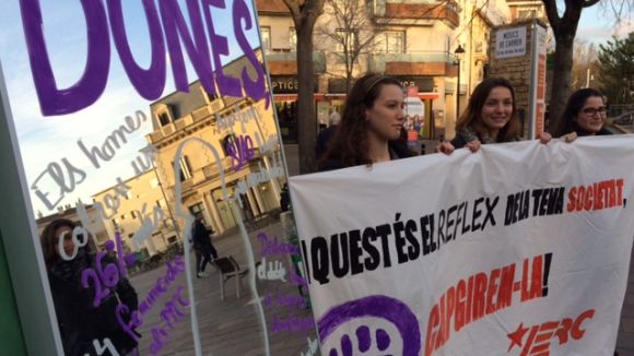 Les JERC fan una crida a la manifestació del 8 de març i demanen al govern local assolir 'la igualtat real'