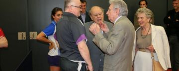 Jordi Pujol ha visitat el CAR per conèixer el nou mòdul esportiu