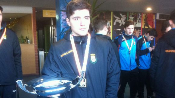 Sancho i Rubiño, campions amb la selecció catalana juvenil al Campionat de Seleccions Autonòmiques