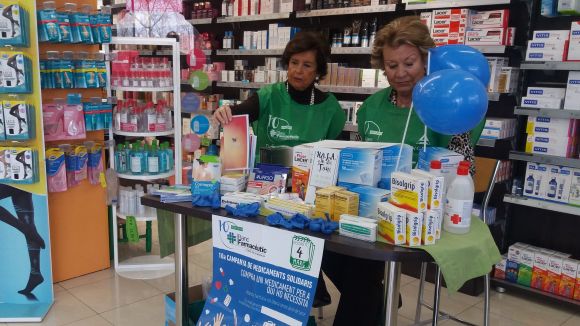 Nou farmàcies de Sant Cugat col·laboren amb el Banc Farmacèutic per ajudar a la recollida de medicaments