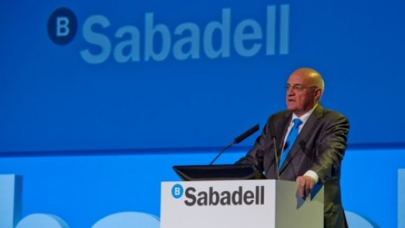 Alt: Banc Sabadell preveu un benefici net de 1.000 milions d'euros per al 2016