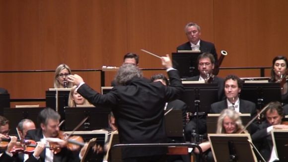 La Simfònica del Liceu lloa la música de Beethoven al Teatre-Auditori