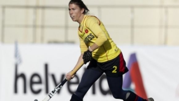 Júlia Menéndez, guardonada en el Festival de l'Hoquei Català