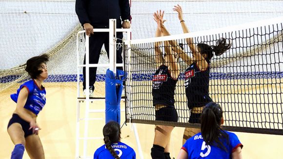 El júnior del Volei Sant Cugat passa a quarts amb un ple de victòries a Superlliga