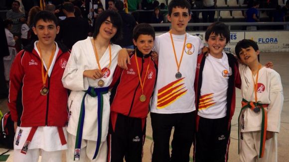 El Karate Sant Cugat guanya set medalles en Kata i Kumite al Català de Goju Ryu