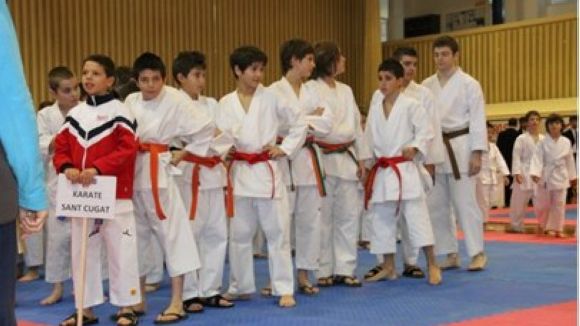 Cap de setmana atrafegat per al Club Karate Sant Cugat