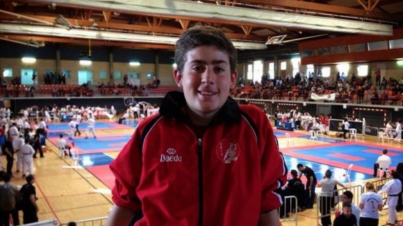 Joaquim Espejo finalitza tercer en kata al Ciutat de l'Hospitalet