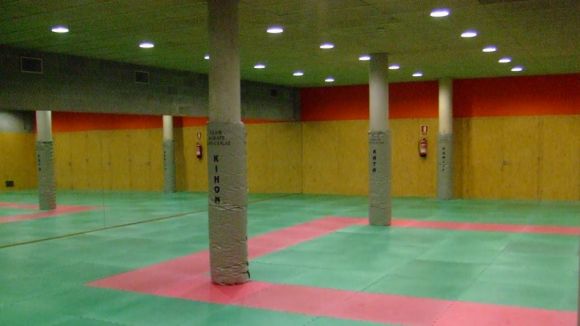 L'Ajuntament i el Karate Sant Cugat volen millorar la Sala d'Arts Marcials
