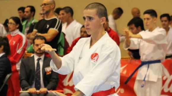 El Club Karate Sant Cugat aconsegueix quatre podis al Campionat de Catalunya
