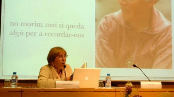 Assumpta Montellà recorda la Maternitat d'Elna en les conferències de l'AEU