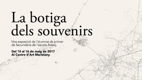 Alumnes de l'escola Avenç exposen al Centre d'Art Maristany una mostra sobre la ciutat