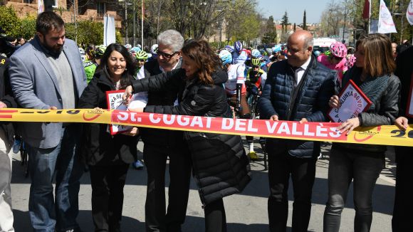 Coneix el recorregut de l'arribada de la Volta a Catalunya a Sant Cugat el 29 de març
