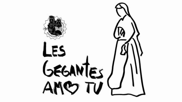 Els Geganters de Sant Cugat se sumen a la campanya 'Les gegantes amb tu' per lluitar contra el càncer de mama