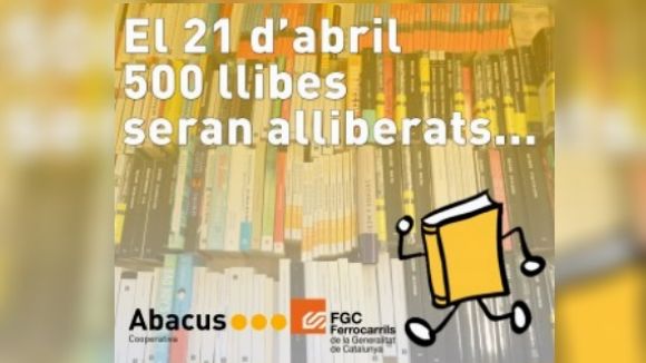 Abacus i FGC 'alliberen' llibres avui per celebrar Sant Jordi