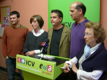 ICV-EUiA es marca com a objectiu repetir tres regidors amb Boix a la llista