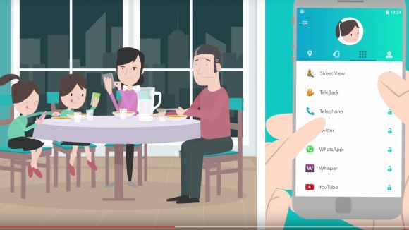 Un santcugatenc crea una aplicació que permet un ús responsable del mòbil per part dels menors