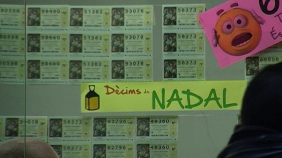 Les vendes de Loteria de Nadal i la Grossa de Cap d'Any, a bon ritme
