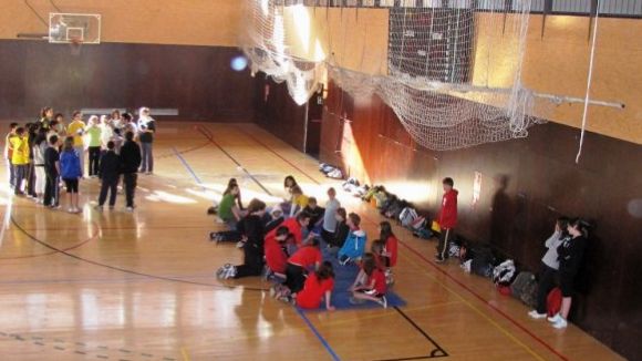 300 alumnes de 1r d'ESO participen a la trobada lúdico-esportiva de divendres