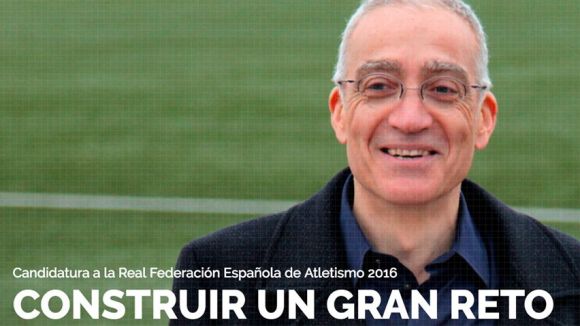 Manel González ja és oficialment candidat a la presidència de la Federació Espanyola d'Atletisme