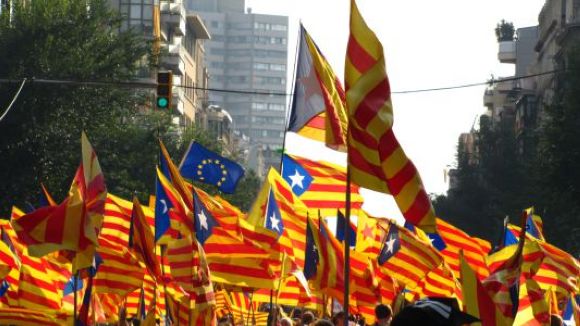 L'ANC i Òmnium proposen als santcugatencs anar a Barcelona caminant per la concentració de l'11S