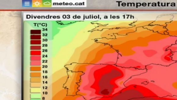 Sant Cugat es manté en alerta per l'onada de calor i pel risc d'incendis forestals