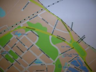 Malestar a Can Magí per la publicació del nou traçat de l'avinguda de Roquetes