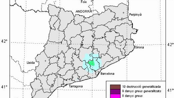 Un terratrèmol sacseja la comarca i es fa sentir a Sant Cugat