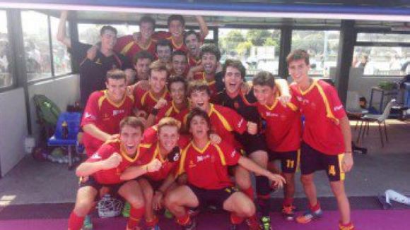 Marc Perellón suma el bronze a l'Europeu sub 18 d'hoquei herba amb Espanya