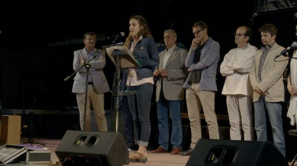 Abadal subratlla els valors de l'atletisme en el pregó de la Festa Major de Valldoreix