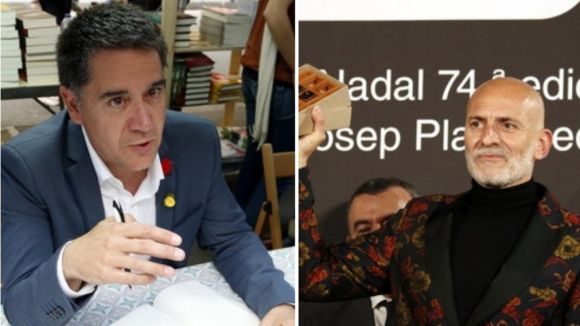 Martí Gironell i Alejandro Palomas presenten avui a Sant Cugat els seus llibres premiats