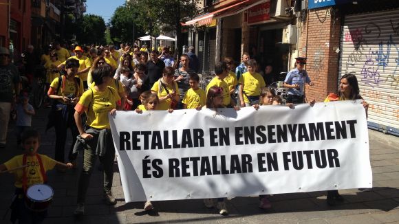 Set anys del naixement del moviment Pi Groc per reivindicar una escola pública de qualitat