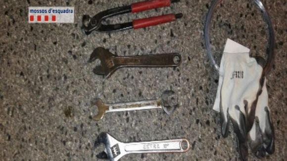 Els suposats lladres de coure es feien passar per treballadors subcontractats per Adif