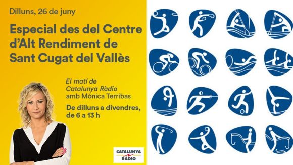 'El matí de Catalunya Ràdio', avui des del CAR de Sant Cugat per celebrar els seus 30 anys