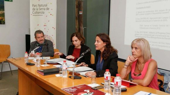 Mercè Conesa assumeix la presidència del Consorci del Parc Natural de Collserola