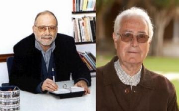 Alt: Arcadi Oliveres i Àngel Casas, pregoners de la Festa de Tardor