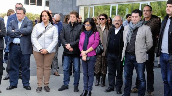 Sant Cugat i Valldoreix s'uneixen als minuts de silenci en record de les víctimes de Brussel·les