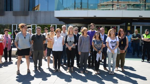 Sant Cugat fa un minut de silenci per condemnar l'atemptat de Niça