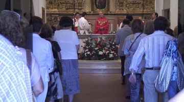 Alt: La tradicional missa de Sant Cebrià obre la Festa Major de Valldoreix