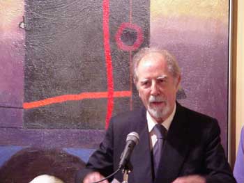 Modest Cuixart i Arnau Puig es retorben a la Canals Galeria d'Art