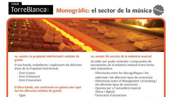 La Pua ofereix un monogràfic gratuït sobre el sector de la música